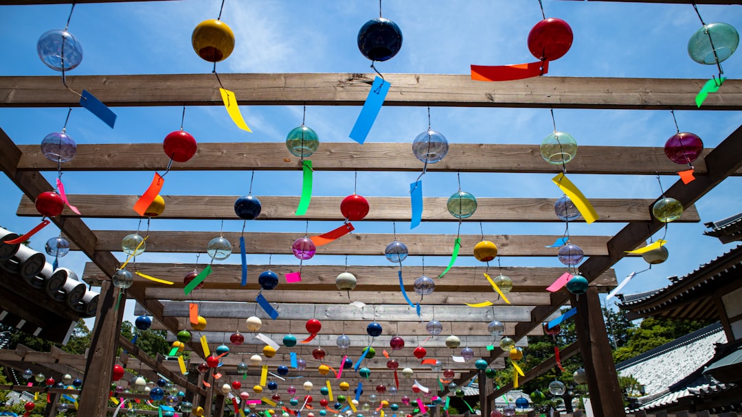 a group of lanterns
